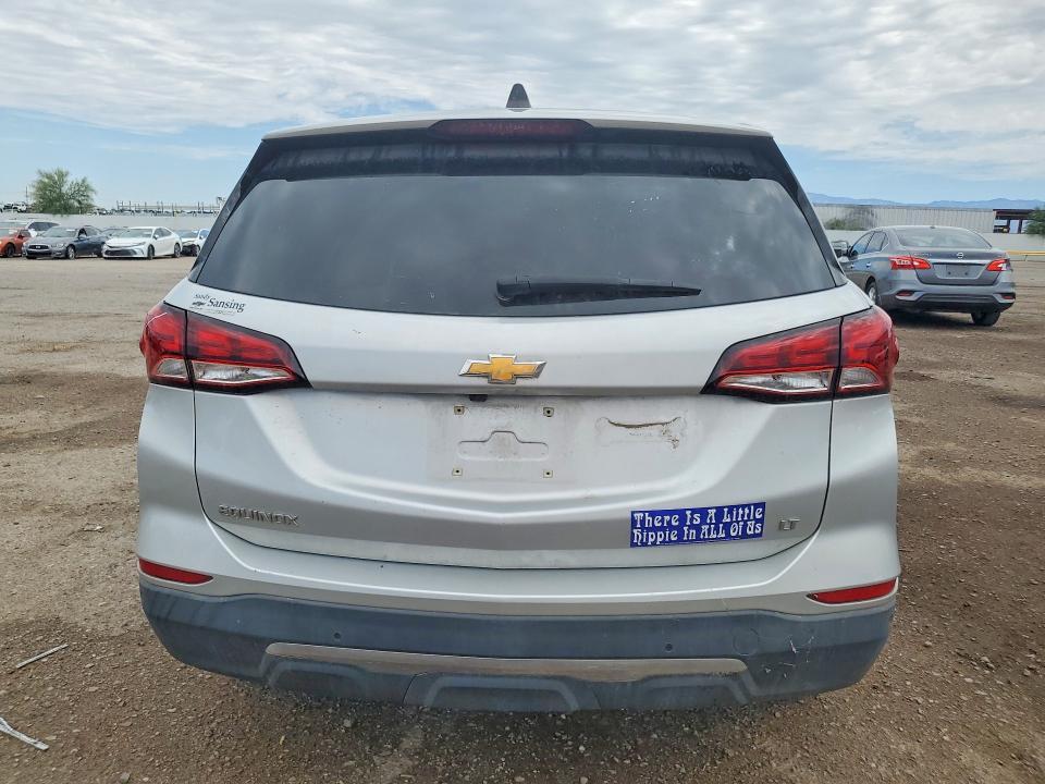 2022 Chevrolet Equinox VIN 3GNAXKEV2NL106872 COPART salvage auction — FRONT END, Az - Certificate Of Title, sold $3,350 on 2026-07-10 (photo 6)