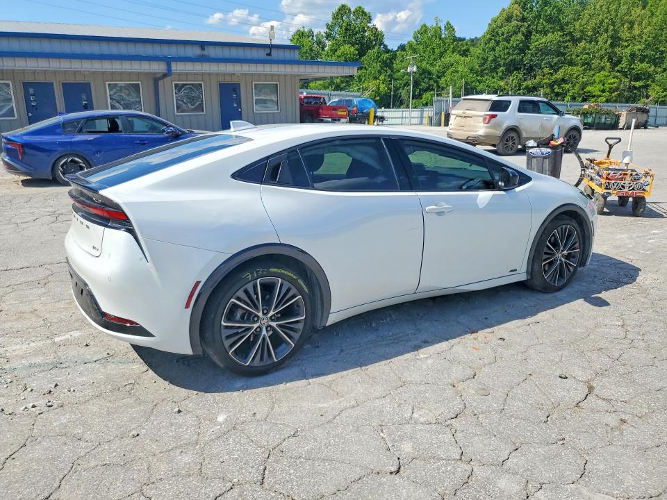 2024 Toyota Prius VIN JTDADABUXR3016393 COPART salvage auction — FRONT END, Wv - Salvage Certificate, sold $10,300 on 2026-07-16 (photo 3)