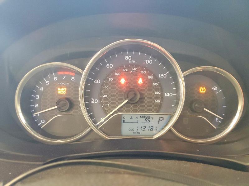 2015 Toyota Corolla VIN 5YFBURHE4FP255346 COPART salvage auction — REAR END, Tx - Salvage Vehicle Title, sold $150 on 2026-07-24 (photo 9)