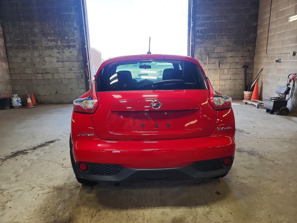 2016 Nissan Juke VIN JN8AF5MV6GT650888 COPART salvage auction — FRONT END, Ny - Mv-907A Salvage Certificate, sold $2,100 on 2026-07-06 (photo 6)