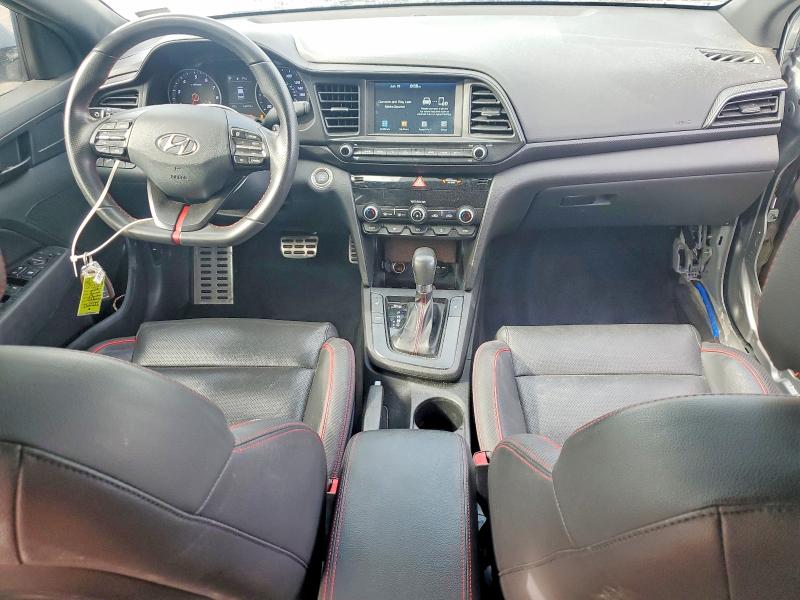2020 Hyundai Elantra VIN KMHD04LB2LU085101 COPART salvage auction — SIDE, Nc - Salvage Certificate Of Title, sold $2,600 on 2026-07-28 (photo 8)