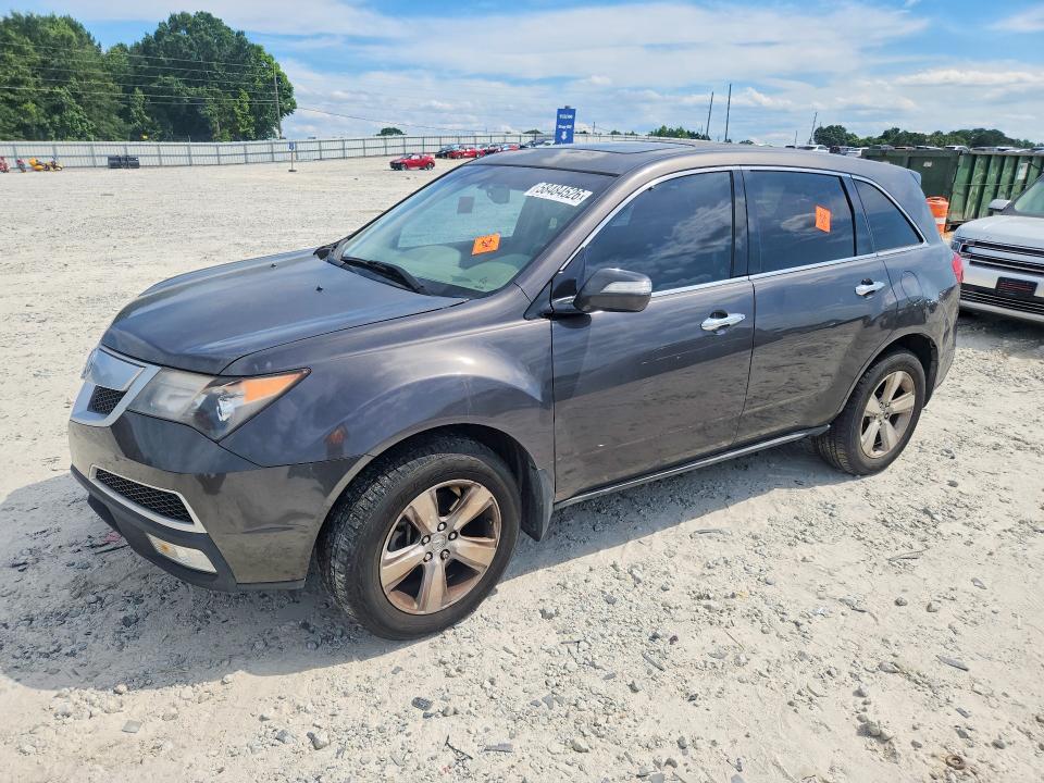 2010 Acura Mdx VIN 2HNYD2H6XAH533217 COPART salvage auction — MINOR DENT/SCRATCHES, Ga - Certificate Of Title, sold $850 on 2026-07-20 (photo 1)
