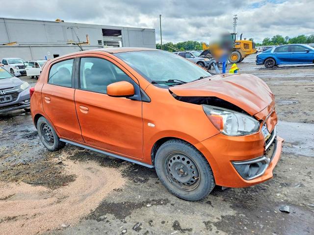 2020 Mitsubishi Mirage VIN ML32A3HJ8LH003452 COPART salvage auction — FRONT END, VA - CERT OF TITLE - SALVAGE, sold $1,700 on 2026-07-29 (photo 4)
