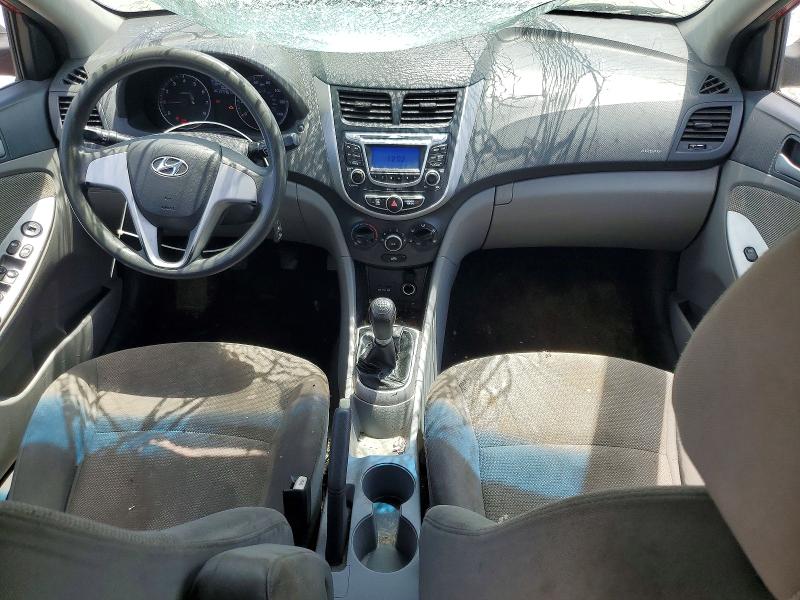 2012 Hyundai VIN KMHCT5AE4CU036682 COPART salvage auction — VANDALISM, Sc - Cert Of Title-Salvage, sold $450 on 2026-07-27 (photo 8)
