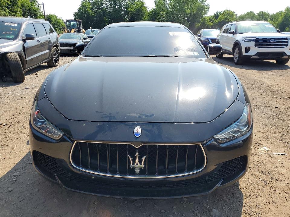 2014 Maserati Ghibli VIN ZAM57XSA1E1123254 COPART salvage auction — REAR END, Pa - Certificate Of Salvage, sold $2,850 on 2026-07-08 (photo 5)