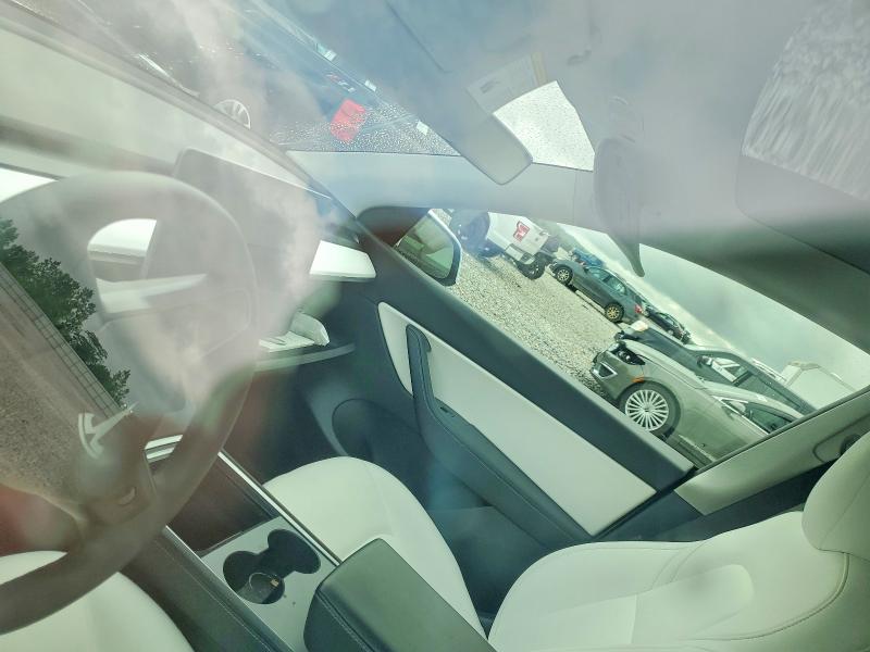 2021 Tesla Model y VIN 5YJYGDEE7MF190087 COPART salvage auction — FRONT END, Mi - Cert Of Title-Salvage Vehicle, sold $7,200 on 2026-07-16 (photo 9)