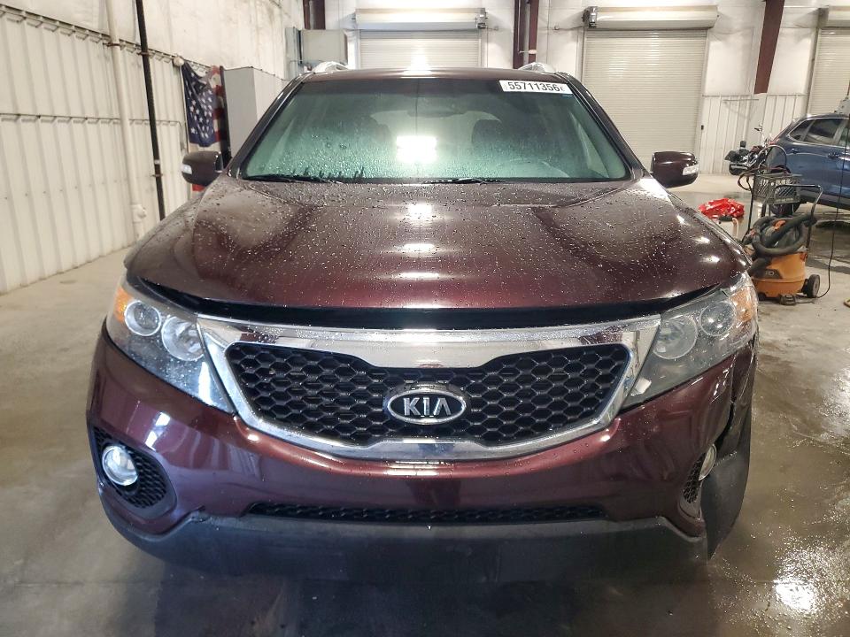 2012 Kia Sorento VIN 5XYKTCA68CG243042 COPART salvage auction — FRONT END, Mn - Cert Of Title-Prior Salvage, sold $775 on 2026-07-06 (photo 5)