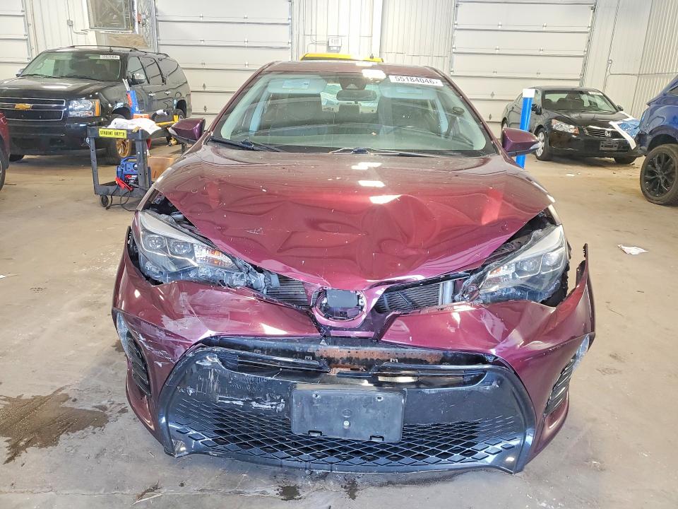 2017 Toyota Corolla VIN 5YFBURHE3HP642652 COPART salvage auction — FRONT END, Mn - Cert Of Title-Salvage, sold $5,100 on 2026-07-07 (photo 5)