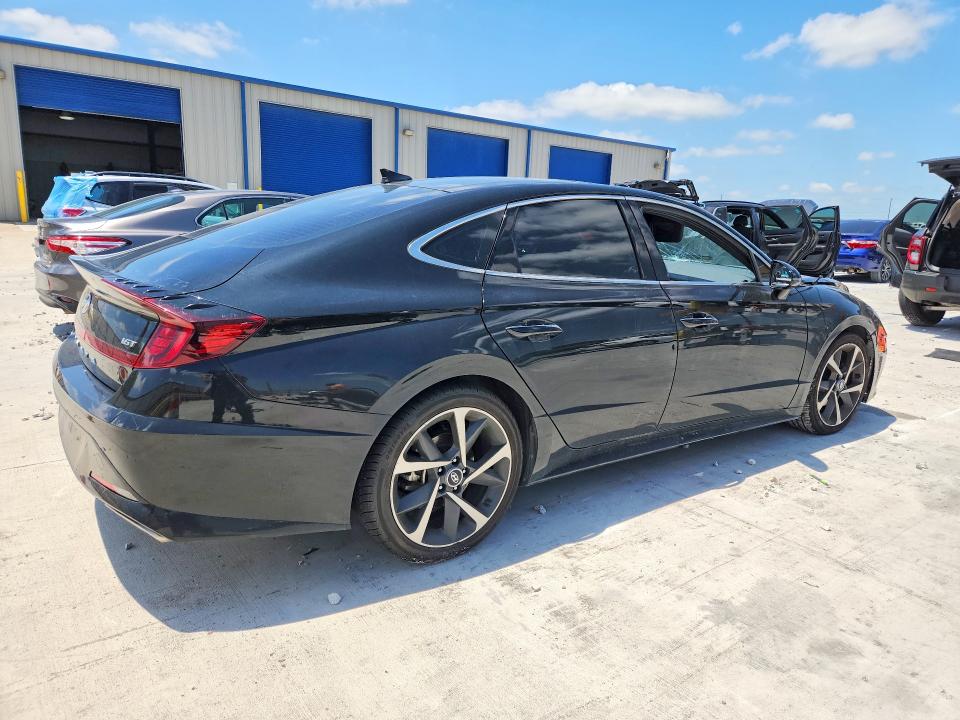 2023 Hyundai VIN KMHL44J21PA326950 COPART salvage auction — FRONT END, TX - SALVAGE VEHICLE TITLE, sold $175 on 2026-07-28 (photo 3)
