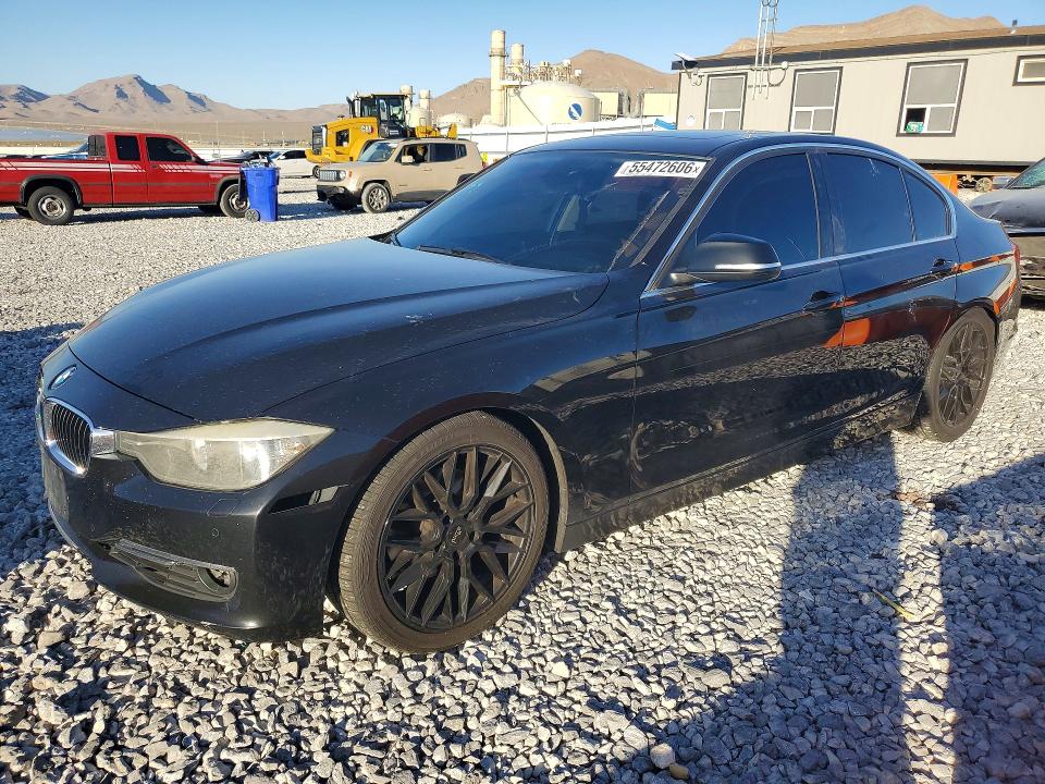 2014 BMW 3er VIN WBA3B3G50ENR81948 COPART salvage auction — FRONT END, Nv - Salvage Title, sold $850 on 2026-07-20 (photo 1)