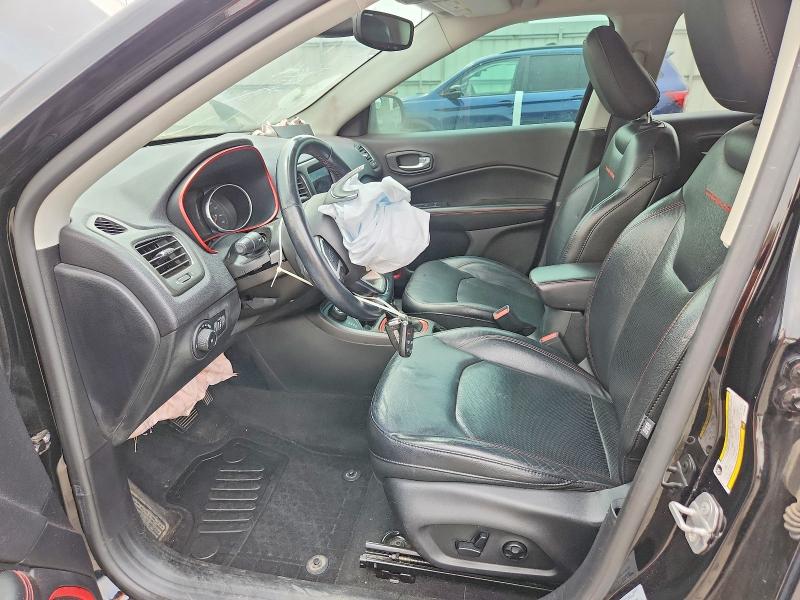 2018 Jeep Compass VIN 3C4NJDDB5JT136232 COPART salvage auction — FRONT END, Co - Salvage Title, sold $3,600 on 2026-07-22 (photo 7)