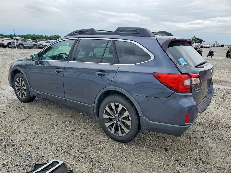 2017 Subaru Outback VIN 4S4BSENCXH3323786 COPART salvage auction — REAR END, Ar - Cert Of Title-Salvage, sold $3,050 on 2026-07-27 (photo 2)
