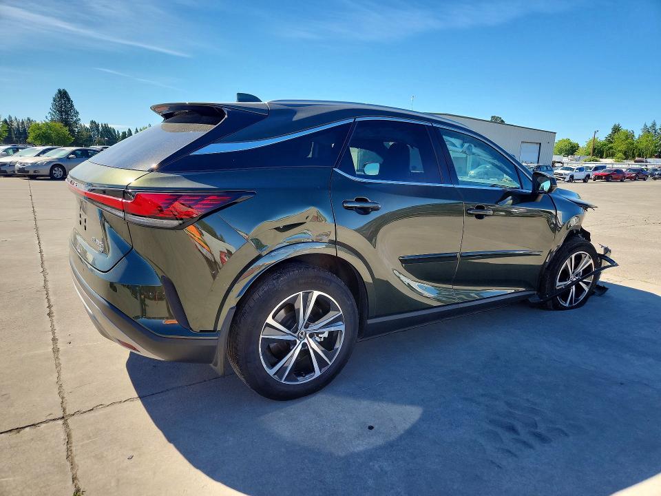2024 Lexus Rx VIN 2T2BBMCA1RC028533 COPART salvage auction — FRONT END, Or - Salvage Title Certificate, sold $23,500 on 2026-08-17 (photo 3)