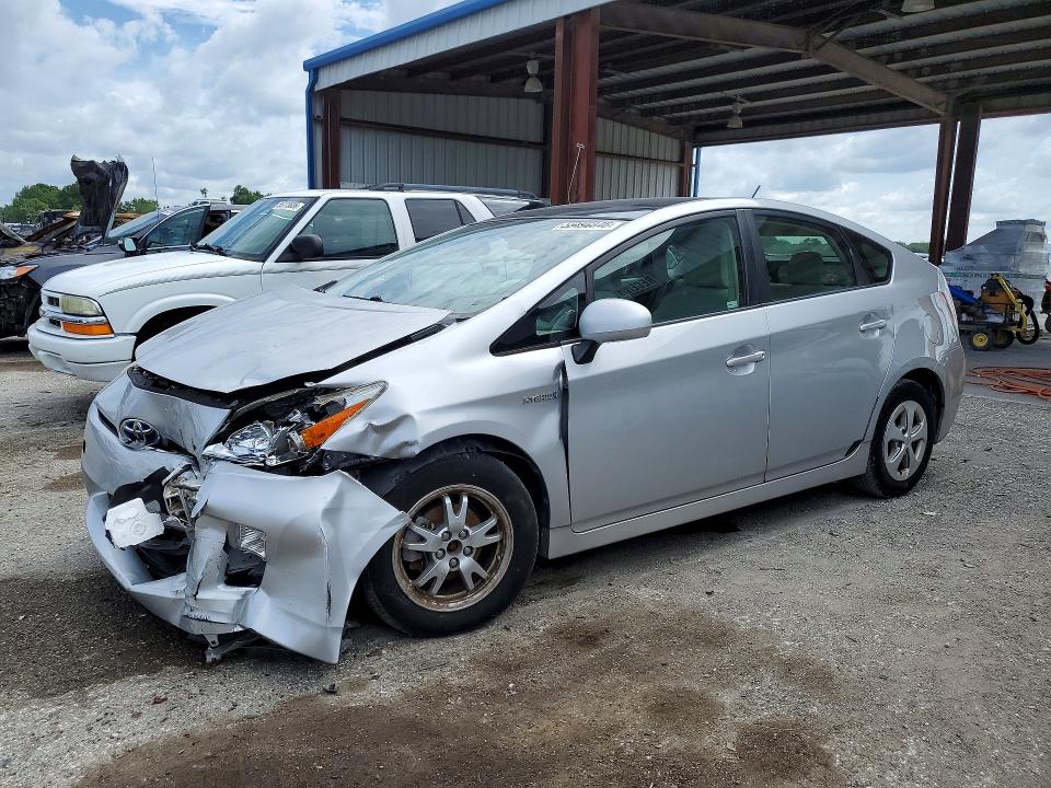 2010 Toyota Prius VIN JTDKN3DU3A0135886 COPART salvage auction — FRONT END, FL - CERT OF TITLE SLVG REBUILDABLE, sold $1,300 on 2026-07-24 (photo 1)