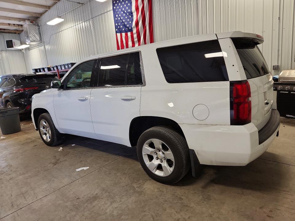 2017 Chevrolet Tahoe VIN 1GNSKDECXHR205191 COPART salvage auction — HAIL, Mn - Cert Of Title-Salvage, sold $7,400 on 2026-07-09 (photo 2)
