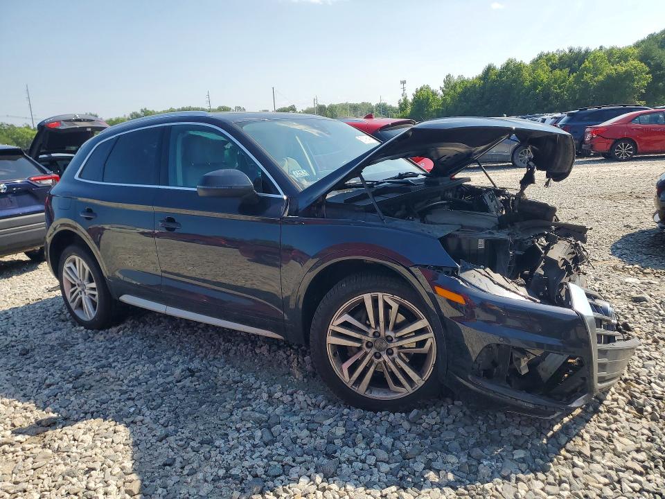 2018 Audi Q5 VIN WA1BNAFY5J2241873 COPART salvage auction — FRONT END, Ma - Cert Of Title-Salvage, sold $125 on 2026-07-30 (photo 4)