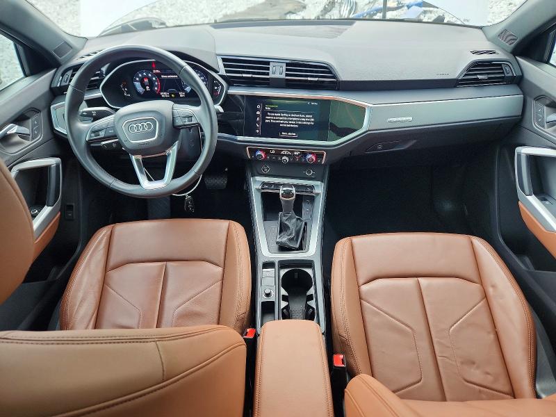 2021 Audi Q3 VIN WA1AUCF32M1144381 COPART salvage auction — FRONT END, GA - CERT OF TITLE-SALVAGE, sold $7,600 on 2026-07-28 (photo 8)