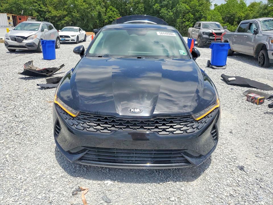 2021 Kia K5 VIN 5XXG34J25MG062768 COPART salvage auction — REAR END, La - Cert Of Title-Salvage, sold $4,250 on 2026-07-13 (photo 5)