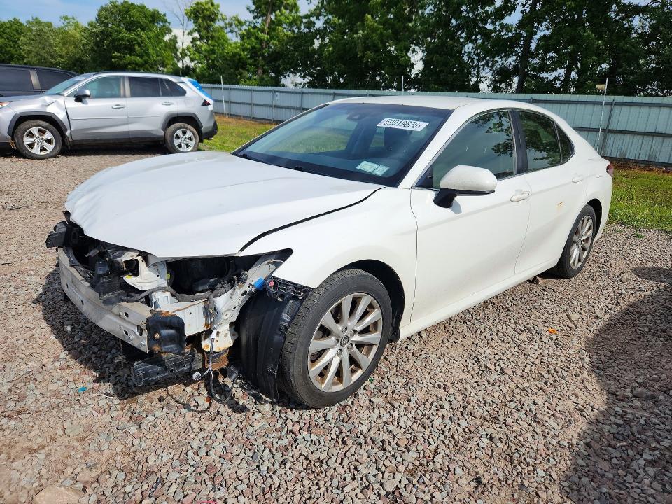 2018 Toyota Camry VIN JTNB11HK6J3008634 COPART salvage auction — FRONT END, Ny - Mv-907A Salvage Certificate, sold $2,100 on 2026-07-13 (photo 1)