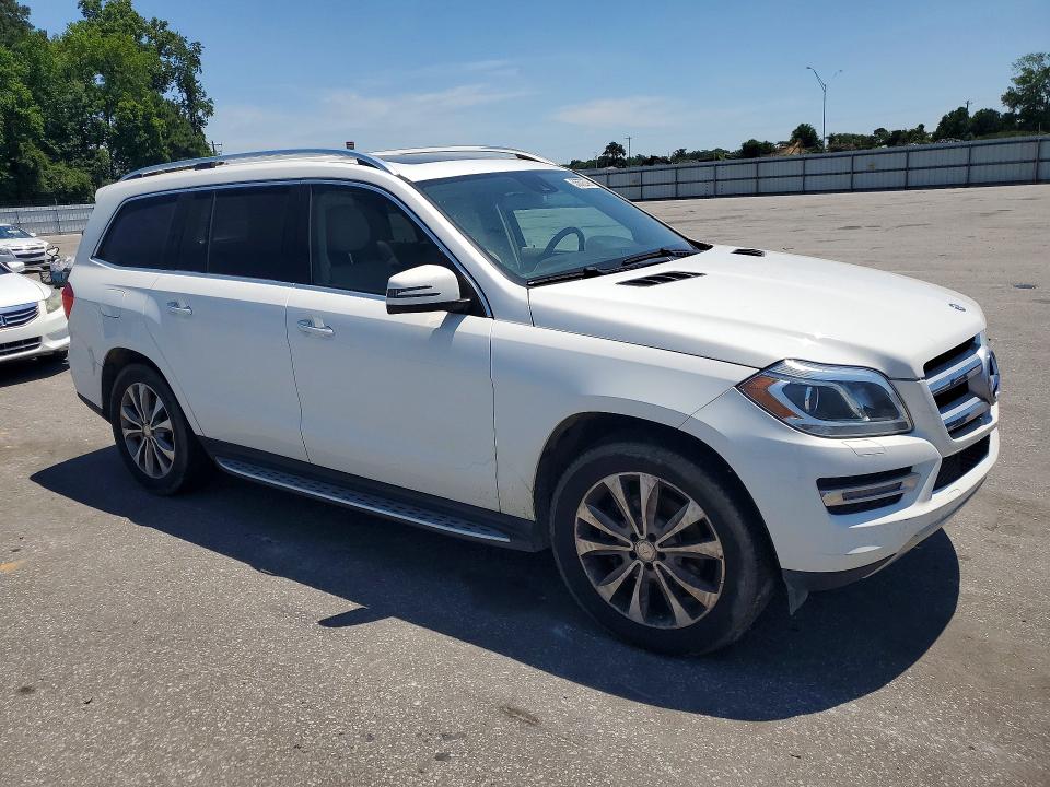 2015 Mercedes-benz Gl-klasse VIN 4JGDF2EE4FA553524 COPART salvage auction — FRONT END, Nc - Salvage Certificate Of Title, sold $1,600 on 2026-07-09 (photo 4)