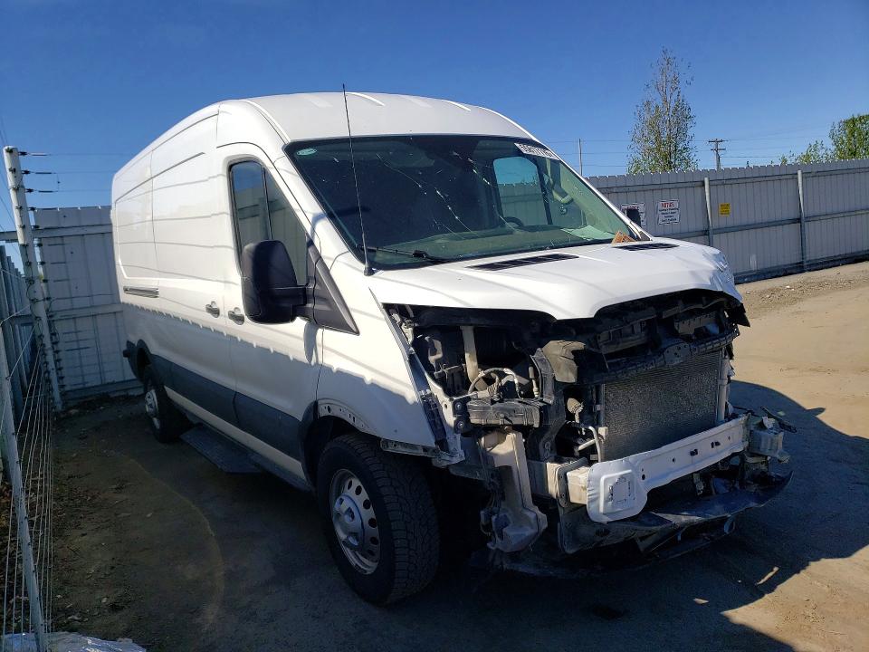 2024 Ford Transit VIN 1FTBR2C85RKA17535 COPART salvage auction — FRONT END, Ak - Bill Of Sale- Salvage, sold $25 on 2026-08-04 (photo 4)