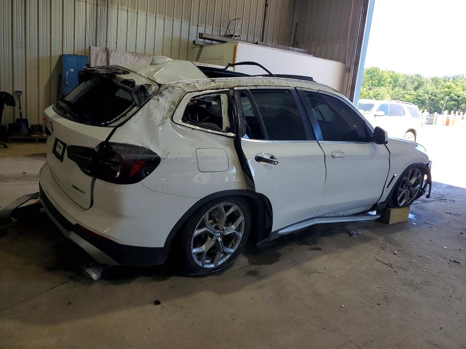 2023 BMW VIN 5UX53DP02P9R81771 COPART salvage auction — ROLLOVER, Pa - Certificate Of Salvage, sold $4,050 on 2026-07-06 (photo 3)