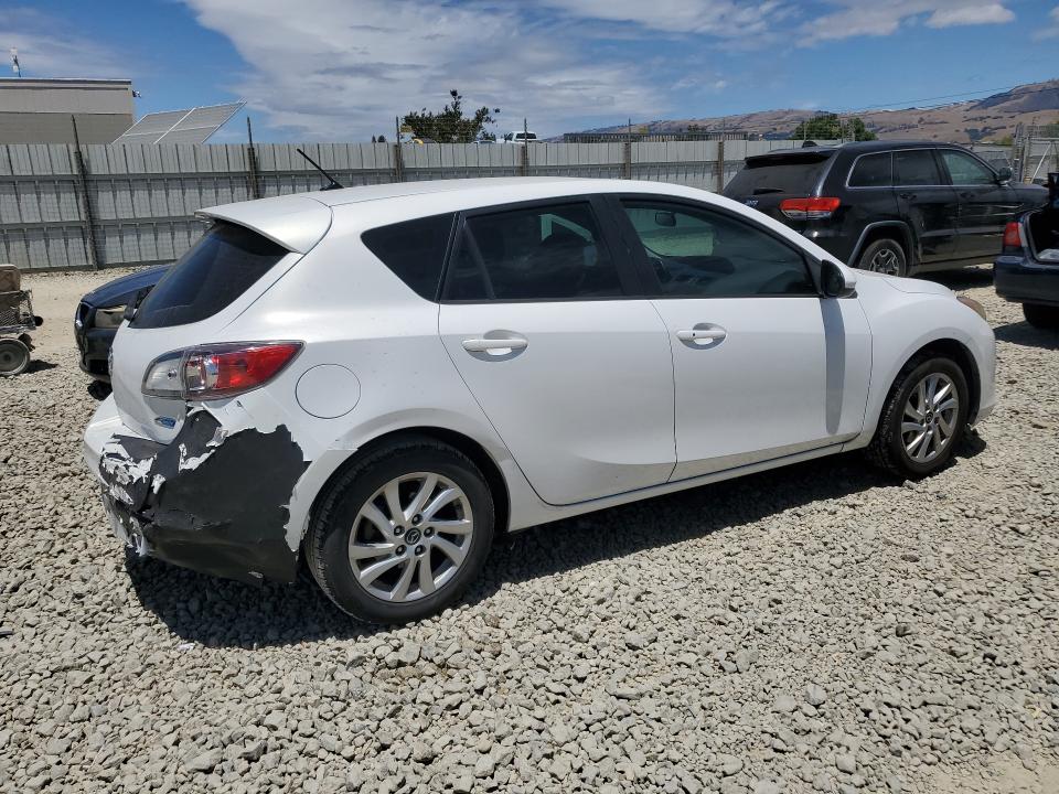 2013 Mazda 3 VIN JM1BL1MPXD1834483 COPART salvage auction — REAR END, Ca - Salvage Certificate, sold $1,050 on 2026-07-07 (photo 3)