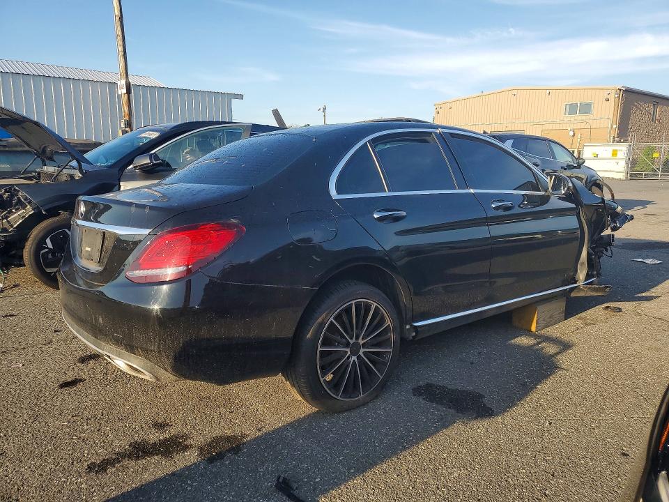 2021 Mercedes-benz C class VIN W1KWF8DB5MR637556 COPART salvage auction — FRONT END, Ny - Certificate Of Title, sold $125 on 2026-07-28 (photo 3)