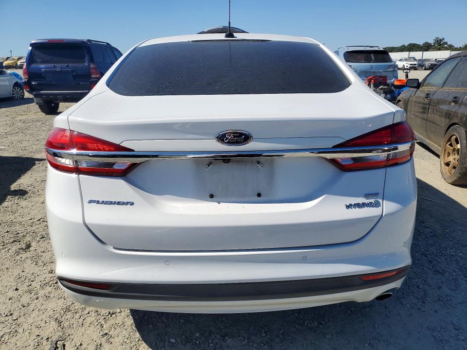 2018 Ford Fusion VIN 3FA6P0LU8JR232650 COPART salvage auction — FRONT END, Ca - Salvage Certificate, sold $1,150 on 2026-07-02 (photo 6)