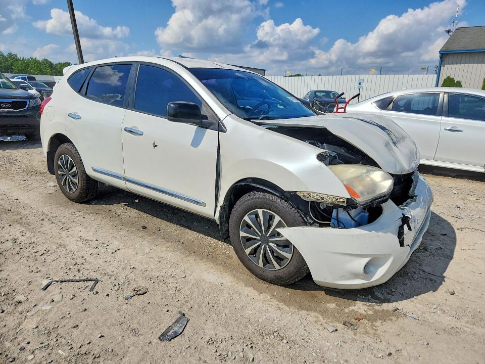 2012 Nissan Rogue VIN JN8AS5MT8CW254982 COPART salvage auction — FRONT END, Salvage Title, sold $125 on 2026-07-23 (photo 4)