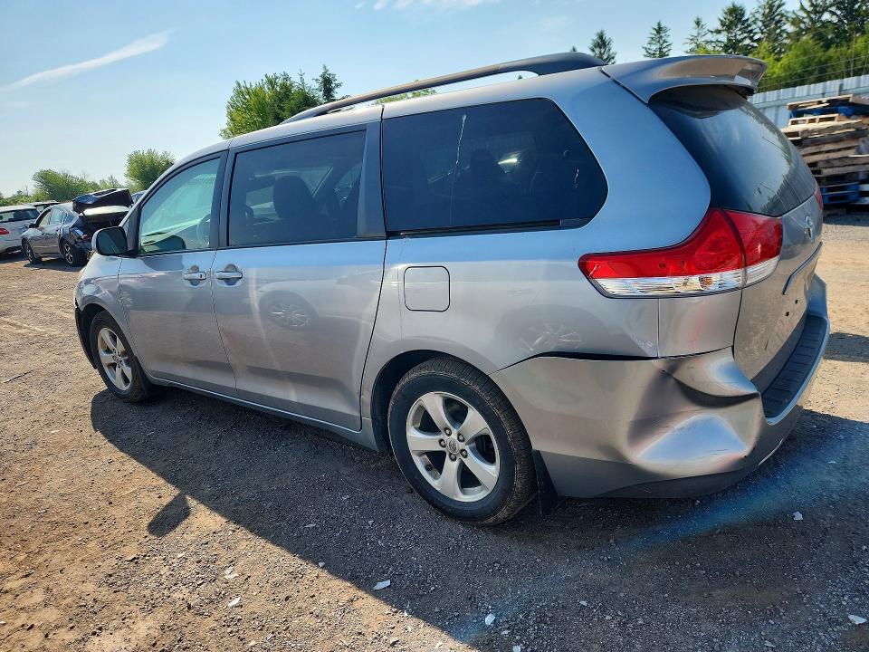 2011 Toyota Sienna VIN 5TDKK3DC7BS095102 COPART salvage auction — FRONT END, On - Permit No Brand - Unfit, sold $2,950 on 2026-07-09 (photo 2)