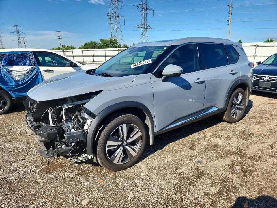 2023 Nissan Rogue VIN 5N1BT3CB1PC761767 — COPART salvage auction photo