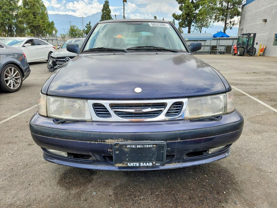 1999 Saab 9-3 VIN YS3DD58NXX2050950 COPART salvage auction — MINOR DENT/SCRATCHES, CA - APP FOR DUP CLEAN OR AC, sold $150 on 2026-08-13 (photo 5)