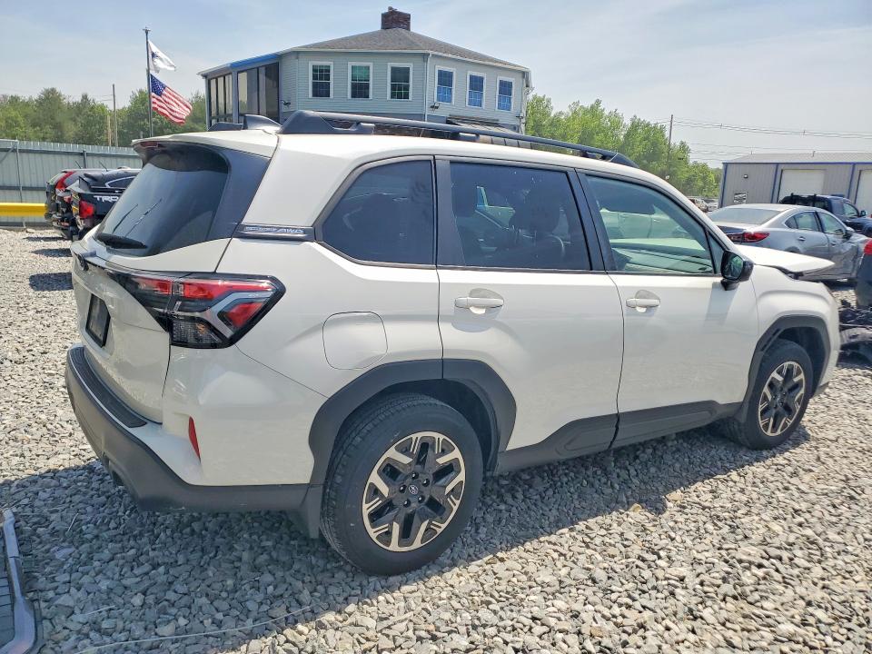 2025 Subaru Forester VIN JF2SLDDC8SH560625 COPART salvage auction — FRONT END, Ma - Cert Of Title-Salvage, sold $8,000 on 2026-07-09 (photo 3)