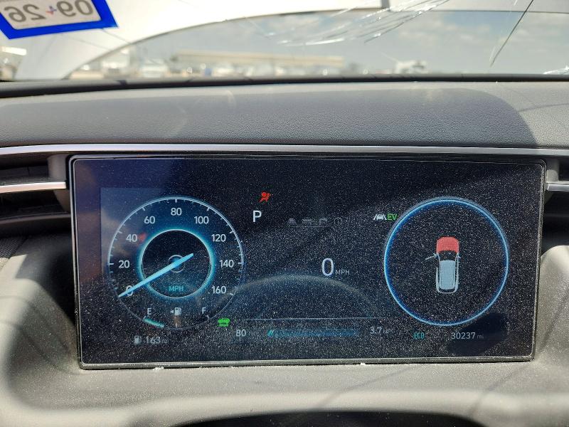 2024 Hyundai Tucson VIN KM8JECD1XRU149656 COPART salvage auction — FRONT END, Tx - Salvage Vehicle Title, sold $10,300 on 2026-07-16 (photo 9)