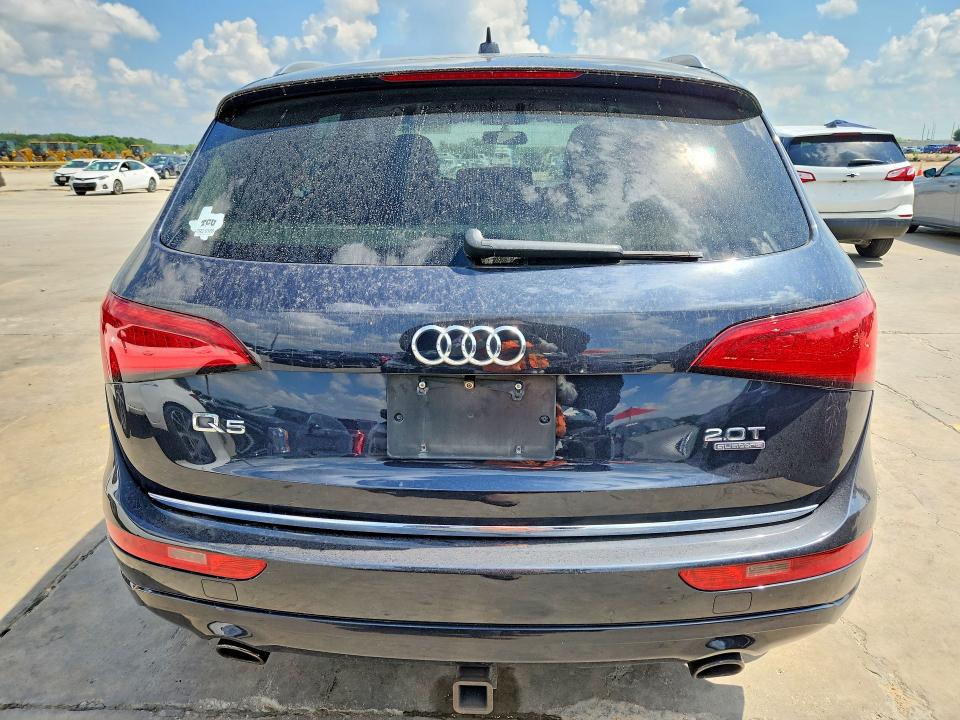 2016 Audi Q5 VIN WA1C2AFPXGA058634 COPART salvage auction — NORMAL WEAR, Tx - Certificate Of Title, sold $4,200 on 2026-07-30 (photo 6)