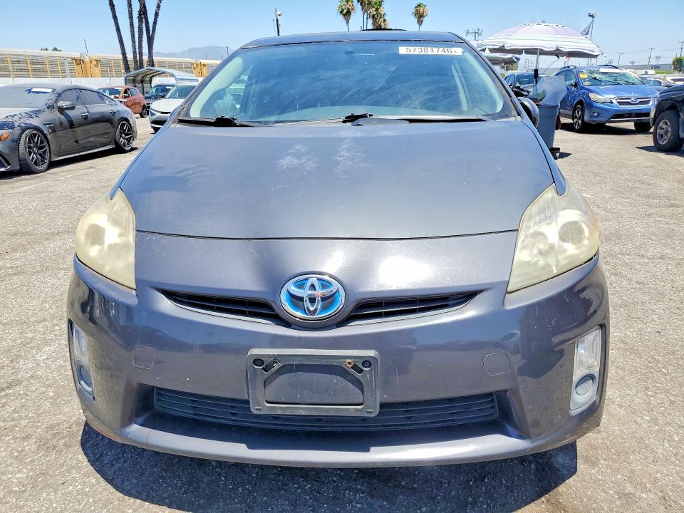 2010 Toyota Prius VIN JTDKN3DU8A5130458 COPART salvage auction — UNDERCARRIAGE, Ca - Salvage Certificate, sold $1,450 on 2026-07-07 (photo 5)
