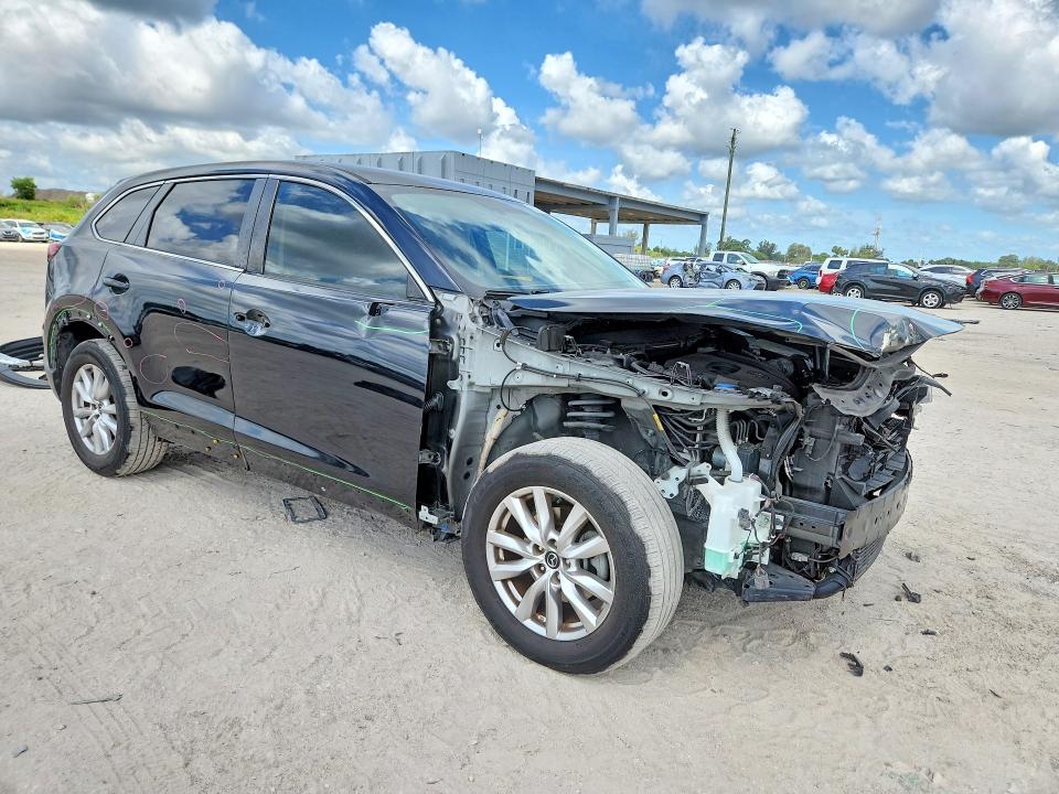 2016 Mazda Cx-9 VIN JM3TCABY5G0124649 COPART salvage auction — FRONT END, Fl - Cert Of Title Slvg Rebuildable, sold $1,550 on 2026-07-02 (photo 4)