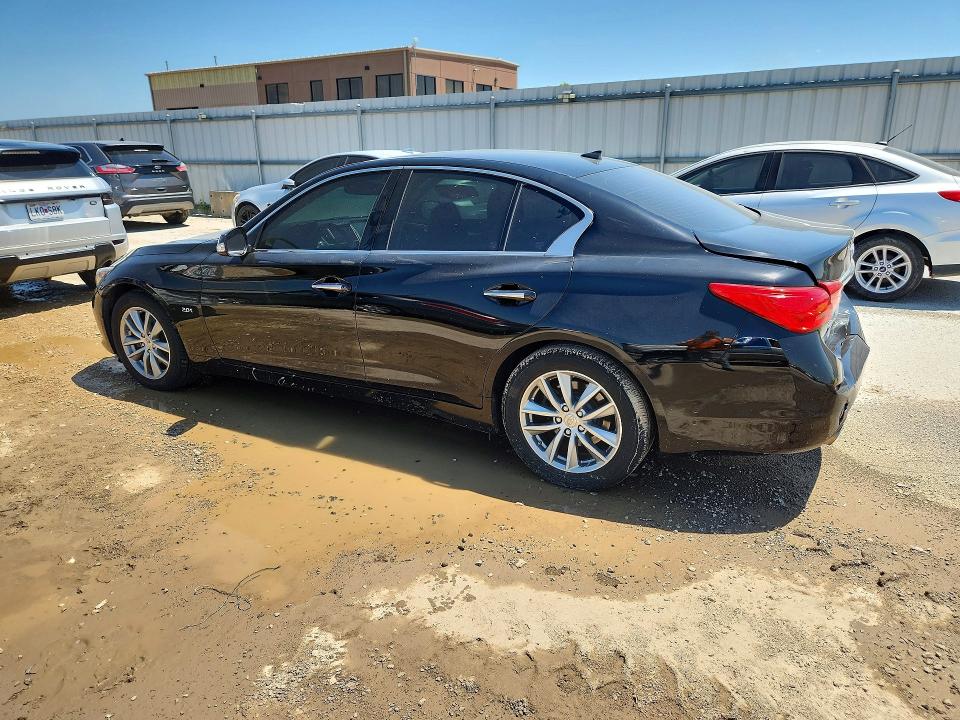 2017 Infiniti VIN JN1CV7AR2HM681368 COPART salvage auction — REAR END, KS - CERT OF TITLE-SALVAGE, sold $2,600 on 2026-07-02 (photo 2)
