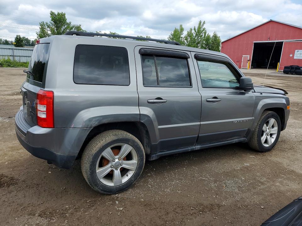 2012 Jeep Patriot VIN 1C4NJPAB6CD647379 COPART salvage auction — UNDERCARRIAGE, On - Permit No Brand - Unfit, sold $400 on 2026-07-09 (photo 3)