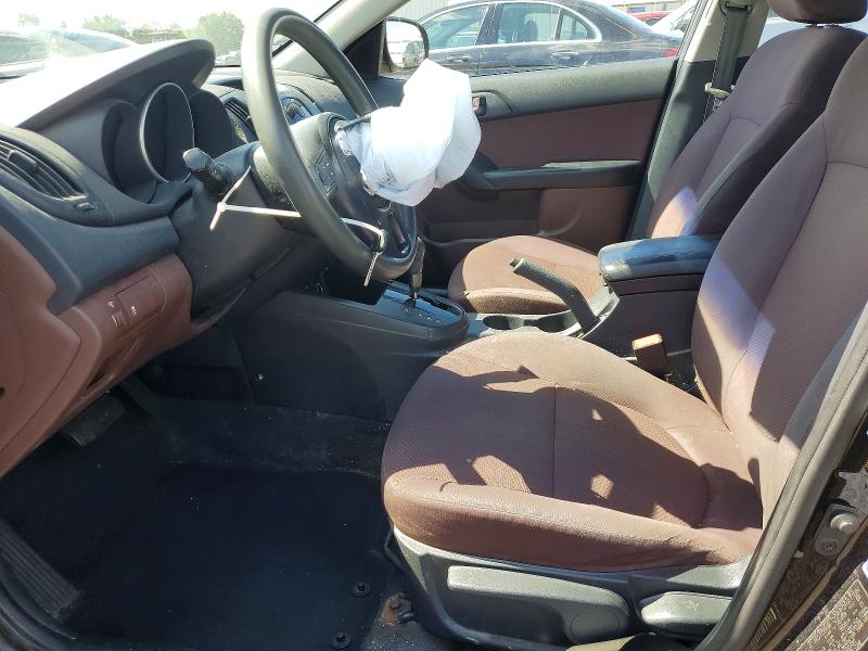 2010 Kia Forte VIN KNAFU4A26A5130730 COPART salvage auction — FRONT END, PA - CERTIFICATE OF SALVAGE, sold $500 on 2026-07-10 (photo 7)