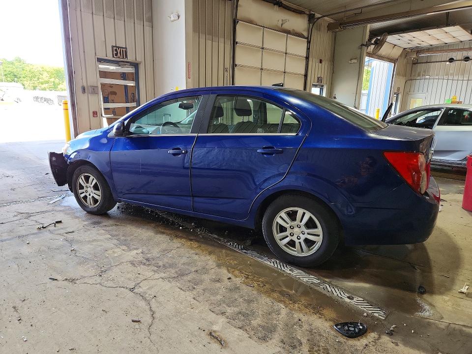 2014 Chevrolet SONIC VIN 1G1JC5SH3E4162113 COPART salvage auction — FRONT END, Pa - Certificate Of Salvage, sold $600 on 2026-07-02 (photo 2)