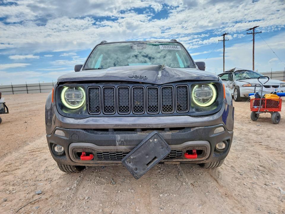 2021 Jeep Renegade VIN ZACNJDC11MPM71392 COPART salvage auction — FRONT END, Tx - Salvage Vehicle Title, sold $5,200 on 2026-08-19 (photo 5)