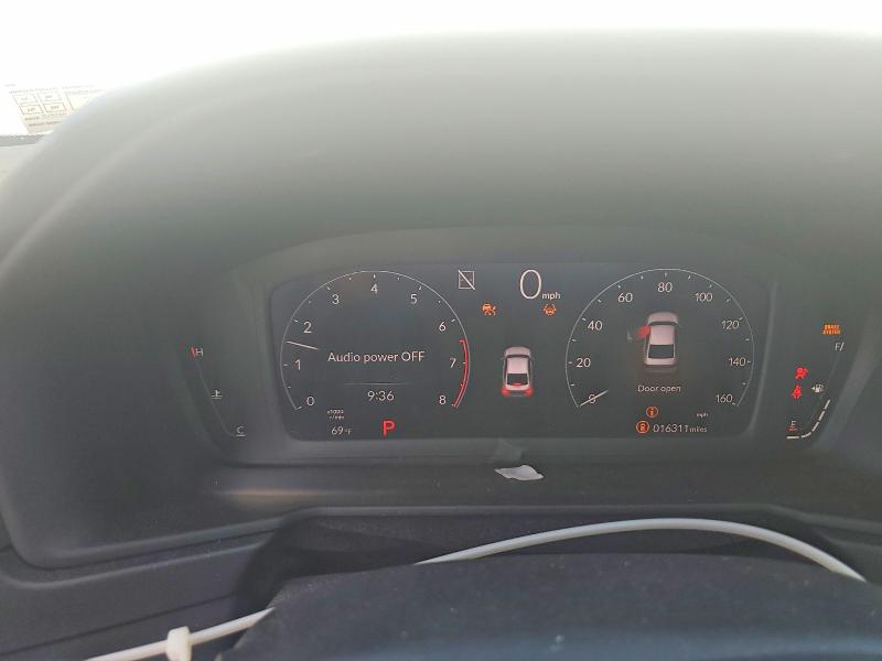2024 Honda Accord VIN 1HGCY1F22RA038858 COPART salvage auction — FRONT END, Pa - Certificate Of Salvage, sold $8,300 on 2026-07-20 (photo 9)