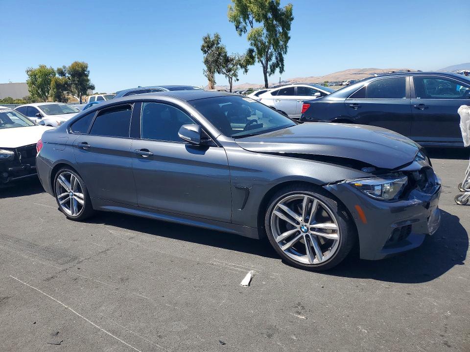 2018 BMW 4 series VIN WBA4J5C59JBF06337 COPART salvage auction — FRONT END, CA - SALVAGE CERTIFICATE, sold $11,400 on 2026-08-17 (photo 4)