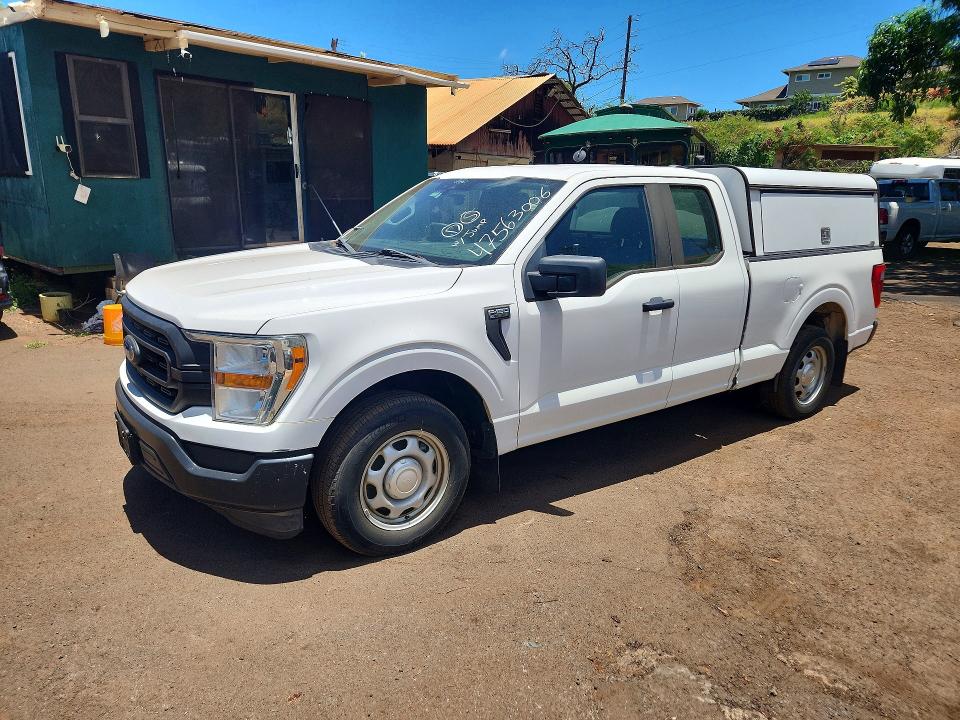 2021 Ford F-150 VIN 1FTEX1CB4MKE44898 — COPART salvage auction photo