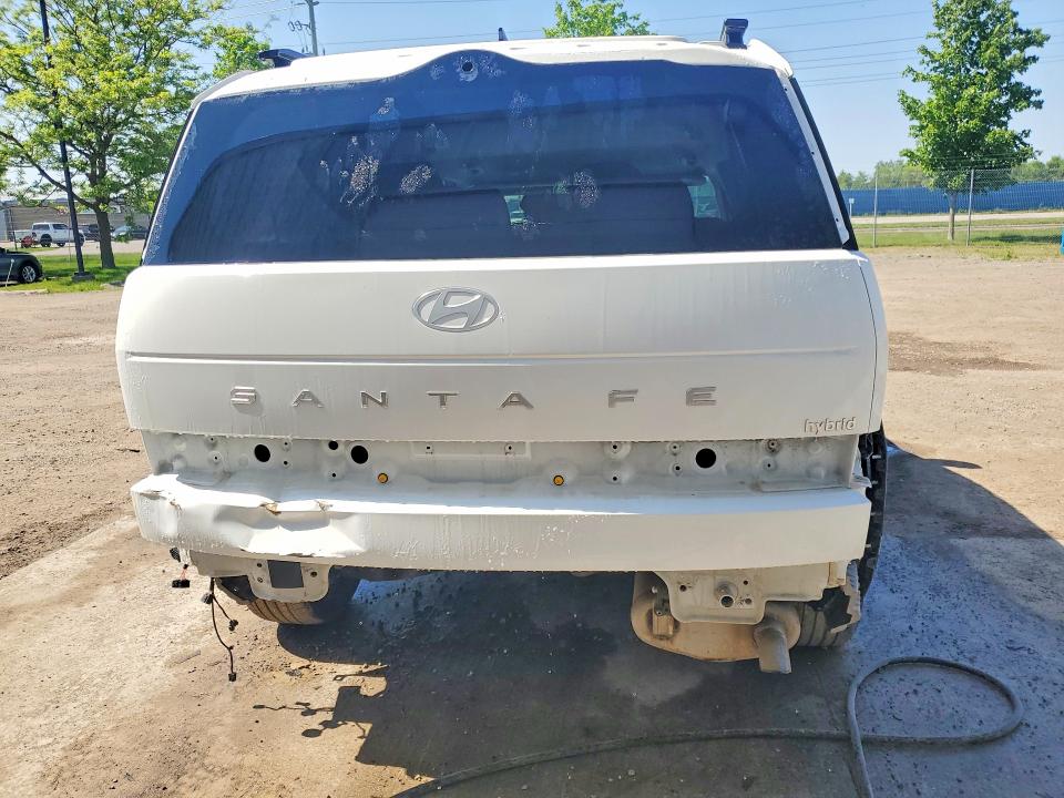 2026 Hyundai Santa fe VIN KM8P2DG1XTU168249 COPART salvage auction — REAR END, On - Permit No Brand - Unfit, sold $27,250 on 2026-07-14 (photo 6)