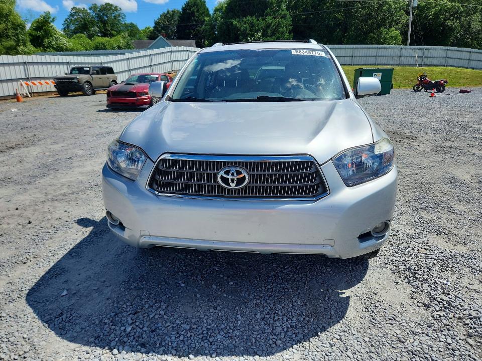 2008 Toyota Highlander VIN JTEEW44A982010892 COPART salvage auction — MECHANICAL, Nc - Salvage Certificate Of Title, sold $175 on 2026-07-29 (photo 5)