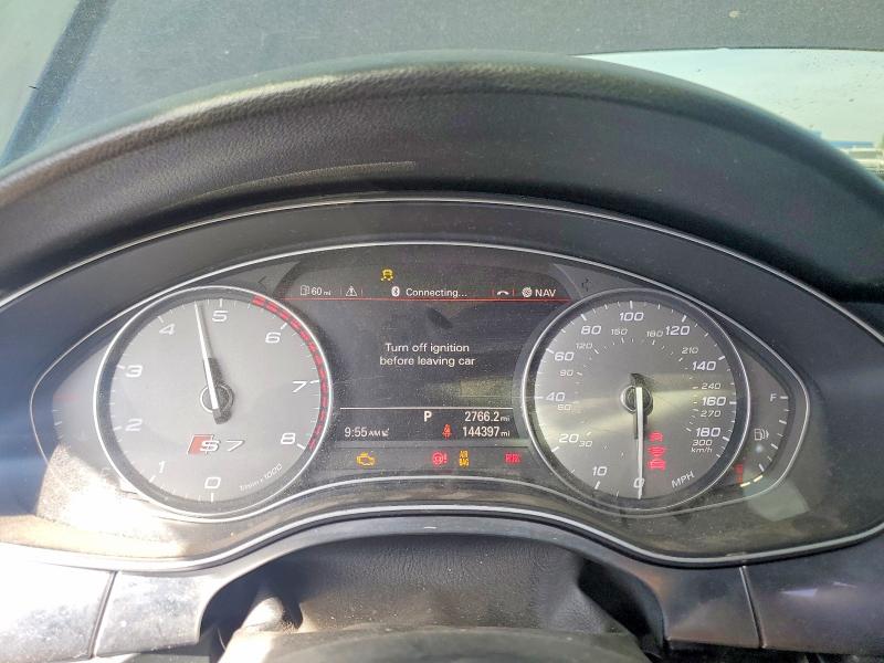 2014 Audi S7 VIN WAUW2AFC5EN035054 COPART salvage auction — FRONT END, Mi - Dealer Only-Rebuilt Salvage, sold $3,650 on 2026-07-28 (photo 9)