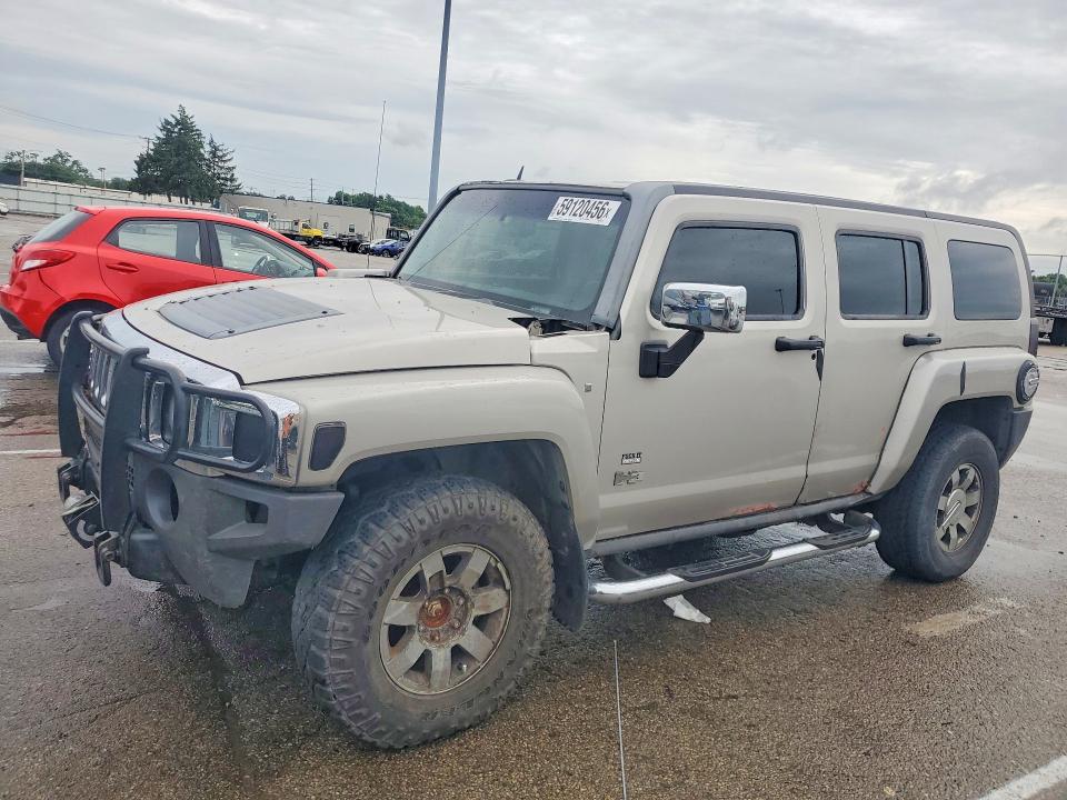 2007 Hummer H3 VIN 5GTDN13E578101443 COPART salvage auction — MINOR DENT/SCRATCHES, Oh - Certificate Of Title, sold $425 on 2026-07-31 (photo 1)